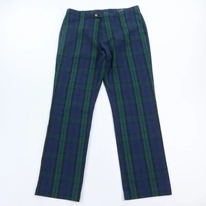 Pantalone Vineyard Vines Club uomo 34 x 32 regolare dritto blackwatch a quadri nuovo con etichette NUOVO - Foto 1 di 11