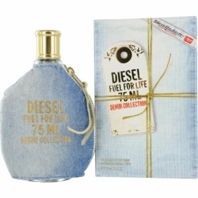 Diesel Fuel for Life Denim Collection Eau De Toilette para mujer 2,5 FL OZ 75 ML Foto 1 de 3