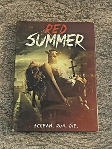 Red Summer (DVD, Includes Slipcover, 2017 Spanish Horror Film) NEW / SEALED - Picture 1 of 2