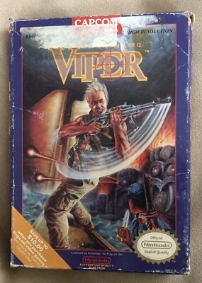 Code Name: Viper (Nintendo Entertainment System, 1990) CIB, Manual, Poster - Image 1 of 4