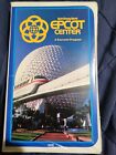 Disney Pamiątki Program Epcot Center Vhs Vintage Clamshell Case Rzadkie 1983