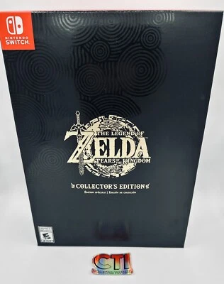 IN HAND NINTENDO SWITCH LEGEND OF ZELDA TEARS OF THE KINGDOM  COLLECTORS EDITION - Image 1 of 4