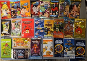 lot 24 unnopend envelopes cards dragon ball , invizimals satr wars and more - Picture 1 of 5
