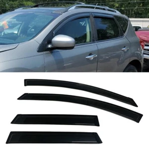 Set of Window Visors Vent Sun Rain Guard Fit Nissan Murano 2009 2010 2011-2014 - Picture 1 of 10