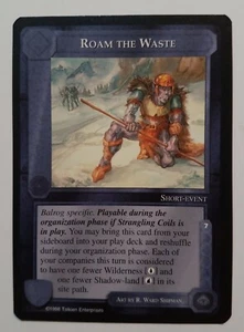 MITTELERDE CCG MECCG DER BALROG DURCHSTREIFT DEN WASTE MEBA BALROG'S GASTGEBER LOTR KARTE - Bild 1 von 2