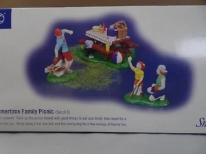 DEPT 56 SV Summertime Family Picknick 55180 2002 Neu in OVP - Bild 1 von 12