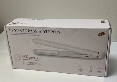 T3 SINGLESPASS STYLEPLUS 1 inch Algorithmic Straightening and styling iron NEW - Image 1 of 4