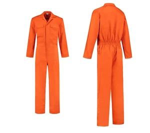 Combinación de trabajo disfraz mono naranja mono de trabajo carnaval ¡42-68! - Imagen 1 de 3