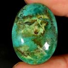 24.40Cts. 100% Natural Tibet Turquoise 19X25x6mm Oval Cabochon Loose Gemstone