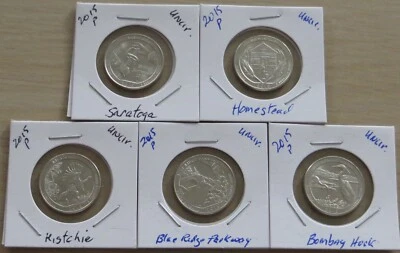 5-NP 2015p Quarters 9P11-15 Saratoga,Homestead,Kistchie, B.R.Parkway,Bombay Hook - Image 1 of 4