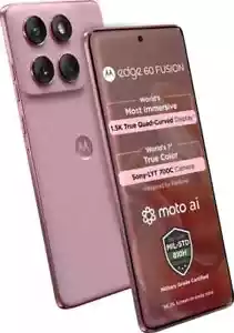 MOTOROLA Moto Edge 60 Fusion 5G-Factory Unlocked Dual SIM-8GB 256GB-PINK Zephyr - Picture 1 of 16