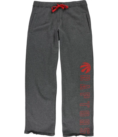G-III Sports Womens Toronto Raptors Athletic Sweatpants, Grey, Small Cover