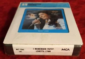 I Remember Patsy By Loretta Lynn (8 Track Tape) New Sealed Rare READ - MCAT 2265 - Picture 1 of 8