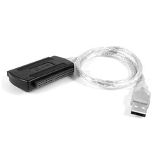PC USB 2.0 to SATA IDE 40 Pin Cable Adapter for 2.5 3.5 Hard Disk T1