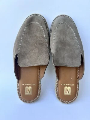 Bruno Magli Slip On Beige Leather Men’s Shoes Sz US 9.5 - Image 1 of 4