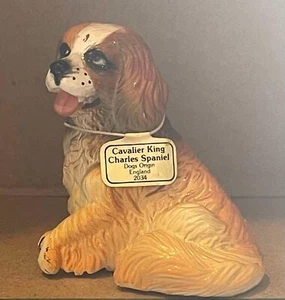 VTG New-Ray Soft Cavalier King Charles Spaniel Dog #2034 Rubber - Picture 1 of 7