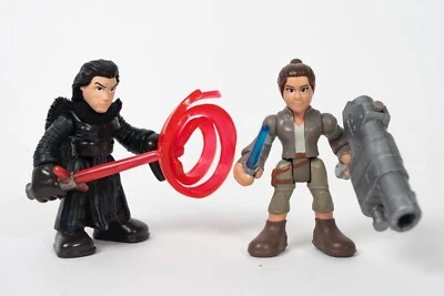 JUEGO PLAYSKOOL 2016 HÉROES STAR WARS HÉROES GALÁCTICOS REY Y KYLO REN Foto 1 de 3