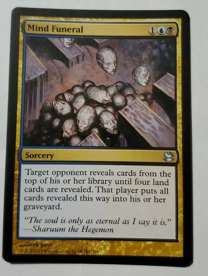 Mind Funeral Modern Masters MTG - Image 1 of 1