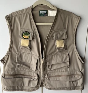 Vintage SAFTBAK WOODS GOODS Hunting Vest XL Made In USA - Picture 1 of 1