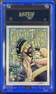 Stephen Curry Authentic #02 Art Card Night Night! Warriors! Jaz Miyagi Artist - Picture 1 of 4