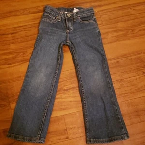 Sonoma Life+ Style Mädchen Größe 4 Paket 2 Paar blaue Jeans eine kurze, eine lange  - Bild 1 von 12