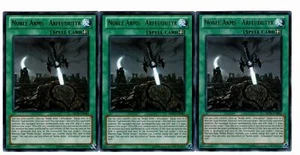 Yugioh - 3X Noble Arms - Arfeudutyr - Rare - Unlimited - ABYR-EN086 - Near Mint - Picture 1 of 1
