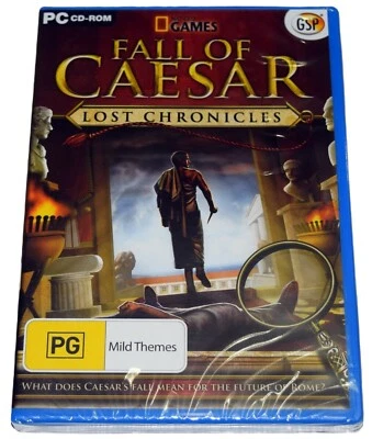 Fall Of Caesar: Lost Chronicles PC Hidden Object Adventure Game Brand New 2011 - Image 1 of 2