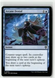 Arcane Denial 70 Non-Foil NM MTG Commander: Aetherdrift Magic - Picture 1 of 1