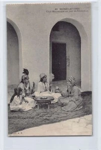 Algérie - Cour mauresque un jour de réception - Ed. A.F. 83 - Picture 1 of 2