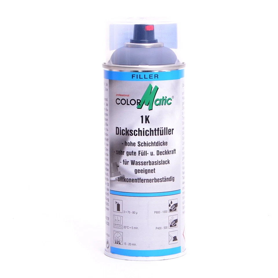 ColorMatic Professional 1K Dickschichtfüller grau Füller Primer 400ml 339448 - Bild 1 von 1