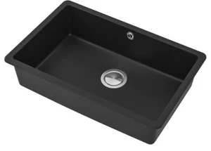 Black kitchen sink bowl inset - Picture 1 of 1