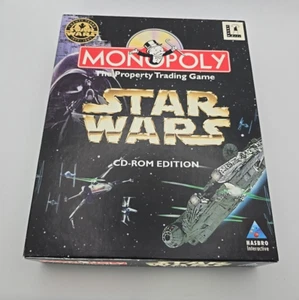 GIOCO PC STAR WARS MONOPOLY - 1997 - Edizione CD-Rom - Big Box Ottime Condizioni - Foto 1 di 11
