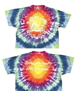 Vintage Eskimo Joes Single Stitch T-Shirt Tie Dyed XL Stillwater OK Made In USA - Picture 1 of 13