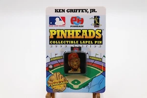 NEW Ken Griffey Jr 2000 Pinheads Collectors Pin 2nd Edition Cincinnati Reds - Picture 1 of 2