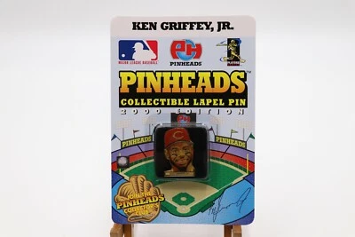 NEW Ken Griffey Jr 2000 Pinheads Collectors Pin 2nd Edition Cincinnati Reds - Image 1 of 2