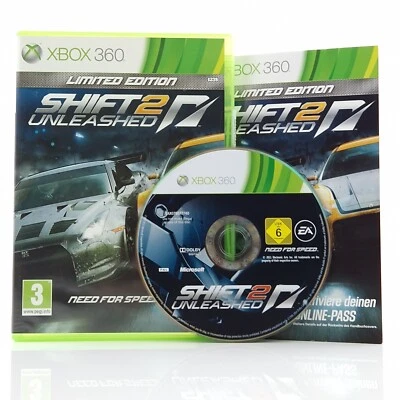 Xbox 360 Spiel : Shift 2 Unleashed Limited Edition - CD Anleitung OVP PAL - Bild 1 von 3