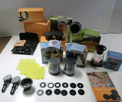 Lensbaby Nikon F Lot Composer Wide Angle Tele Sweet 35 Pinhole Fisheye Macro Kit - Image 1 of 4