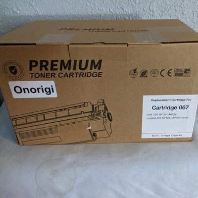 Cartucho de tóner premium 067 paquete de 4 colores rendimiento estándar nuevo Canon  Foto 1 de 4