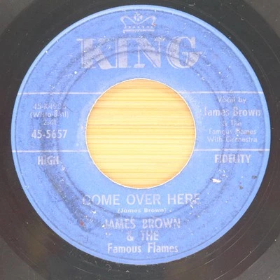 JAMES BROWN - COME OVER HERE / SHOUT AND SHIMMY - SOUL FUNK 45 KING Foto 1 de 2