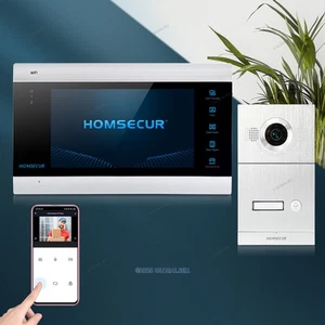 HOMSECUR 7" WIFI Video Door Entry Security Intercom with Touch Keypad Monitor - Picture 1 of 7