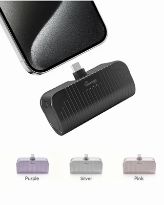 Cargador Portátil PowerBank 5000mAh PD Carga Rápida Mini Batería Paquete con USB-C Foto 1 de 4