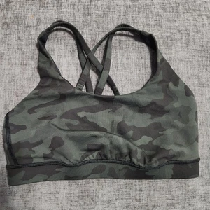Lululemon Align Camouflage Sport BH Träger Rücken Größe 6 - Bild 1 von 4