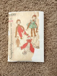 Sock Monkey and Clown Pattern from Men's Socks With Wardrobe Vintage 1957 - Picture 1 of 3