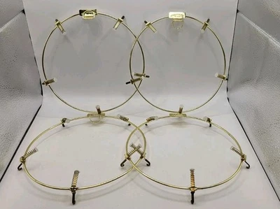 Portaplatos Van Hygan & Smythe Redondos Tono Dorado--Juego de 4 Foto 1 de 3