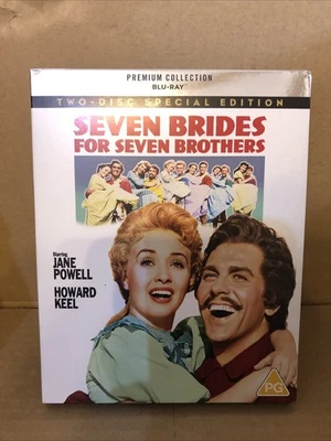 Seven Brides for Seven Brothers UK Premium Collection Blu-Ray + Ltd Ed Art Cards - Image 1 of 3