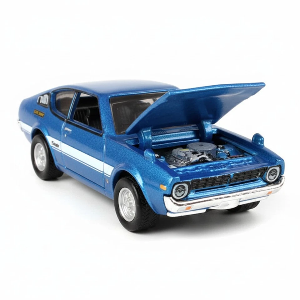 Matchbox 1975 Mitsubishi Lancer Celeste Collectible Diecast - Metallic blue - Image 1 of 4