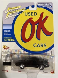 NEW Johnny Lightning Muscle Cars U.S.A. 1997 PONTIAC FIREBIRD T/A WS6 BLACK - Picture 1 of 6