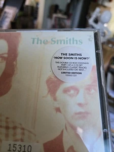 The Smiths Cd How Soon Is Now Numbered Limited Edition Rare Morrissey - Bild 1 von 6