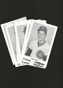 LOTE DE 10 TARJETAS POSTALES CANON JAMIE MOYER CHICAGO CUBS 1987 RARAS - Imagen 1 de 1