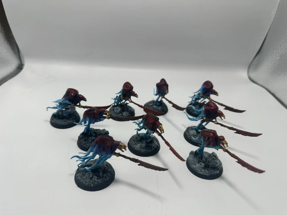 Warhammer Age of Sigmar Nighthaunt  Glaivewraith Stalkers Fully Painted - Image 1 of 1